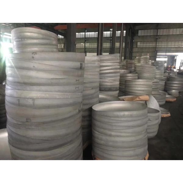 24 Inch Stainless Steel Seamless Tube End Cap Flange Thickness 1.2mm - 50mm