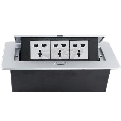 Table Mounted Data Socket Outlet ODM Conference Pop Up Outlets