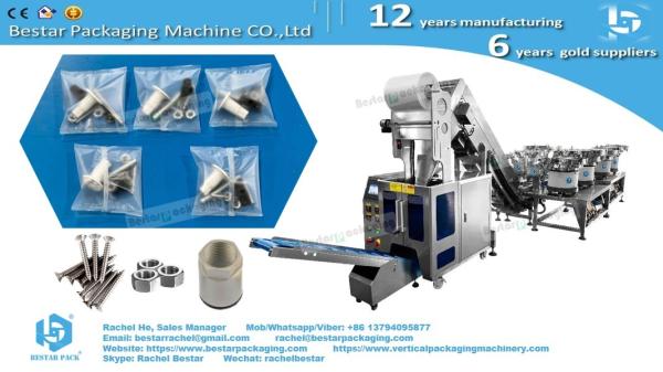 Smart Counting & Packaging Machine with 14 vibrations for Hardware Products