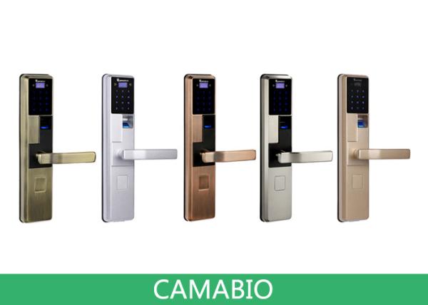 Fechadura da porta biométrica do Deadbolt da impressão digital Keyless do teclado numérico CAMA-C010