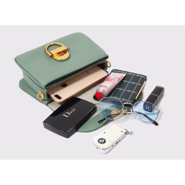 The new 2019 PU leather shoulder bag luxurious crossbody bags