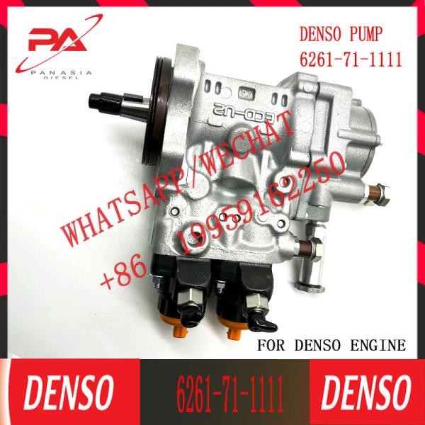 6261-71-1111 6261711111 Pièces de moteur de pelle PC650-8 6D140E Pompe à carburant pour moteur 6261-71-1111