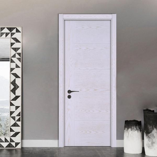 Durable Hotel Fancy Wooden Door Design 2.1m Height Solid Core Flush Door