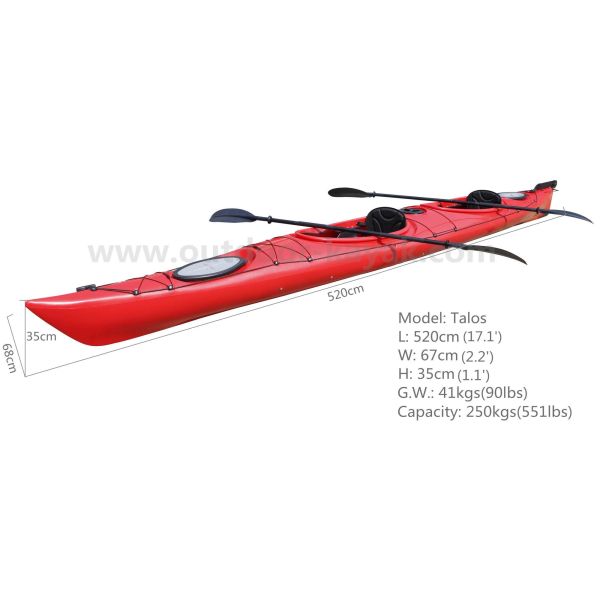 Каяки рыболова большого человека емкости 2 верхние раскрывают применение корпуса облегченное универсальное