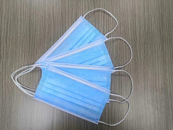 Blue Green Medical Grade Face Mask Personal Care 3 ply disposable face mask