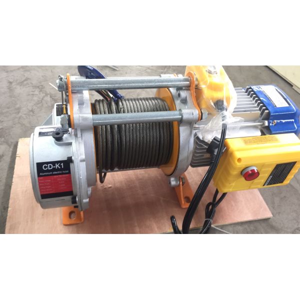 100kg Marine Aluminum Wire Rope Winch 12m/Min Lifting