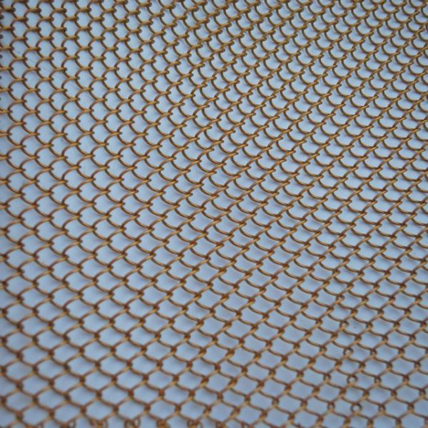Золотая нержавеющая сталь декоративная металлическая сетка алмазная форма для занавесок или декора