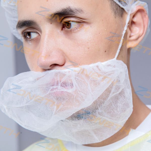 Non Woven Hair And Beard Nets Disposable Safety Products