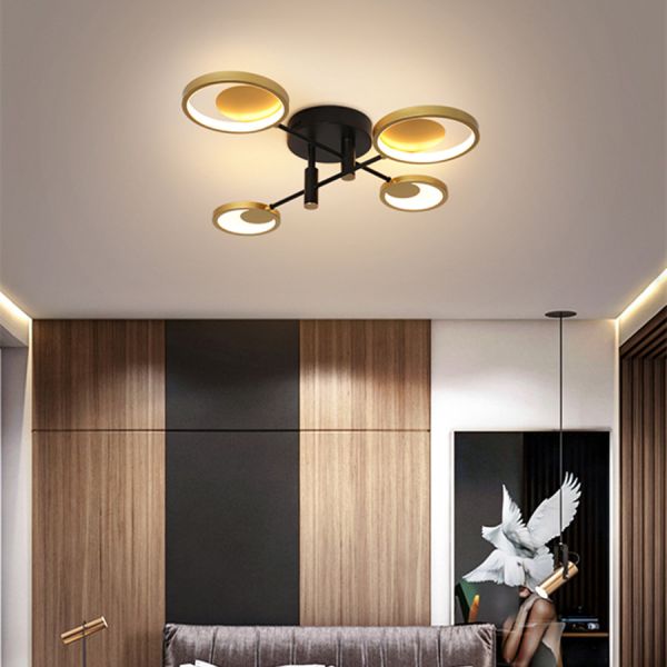 Led chandelier with remote control living room bedroom study room luster(WH-MI-281)