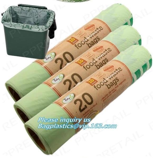 100% Compostable Plastic Fruit Bags,PLA Bag Of Fruit, Cornstarch Biodegradable And Compostable Plastic Roll Bag,McDonald