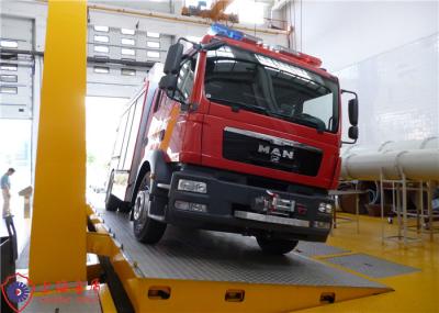 Veículo de resgate de emergência para acidentes químicos com 100 unidades de equipamento de resgate contra incêndio