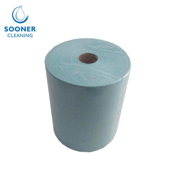 Plain High Absorbency 80gsm Industrial Cleaning Wipes