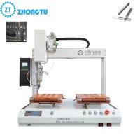 Robot de soudure de cartes de circuits imprimés PCB à 4 axes avec deux stations de travail