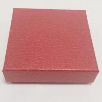 Style de papier de papier de fantaisie de couvercle et de fond de boîtes en carton de boîte-cadeau de bijoux