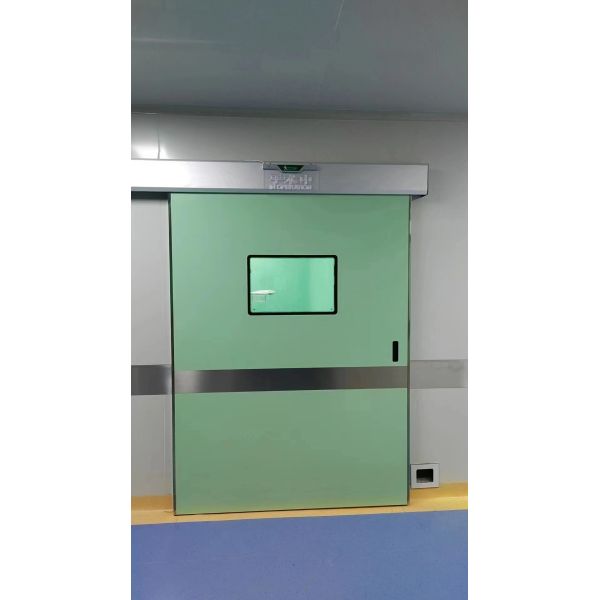 Steel Hospital Cleanroom Sliding Doors Soundproof Wrought Iron Sliding Door