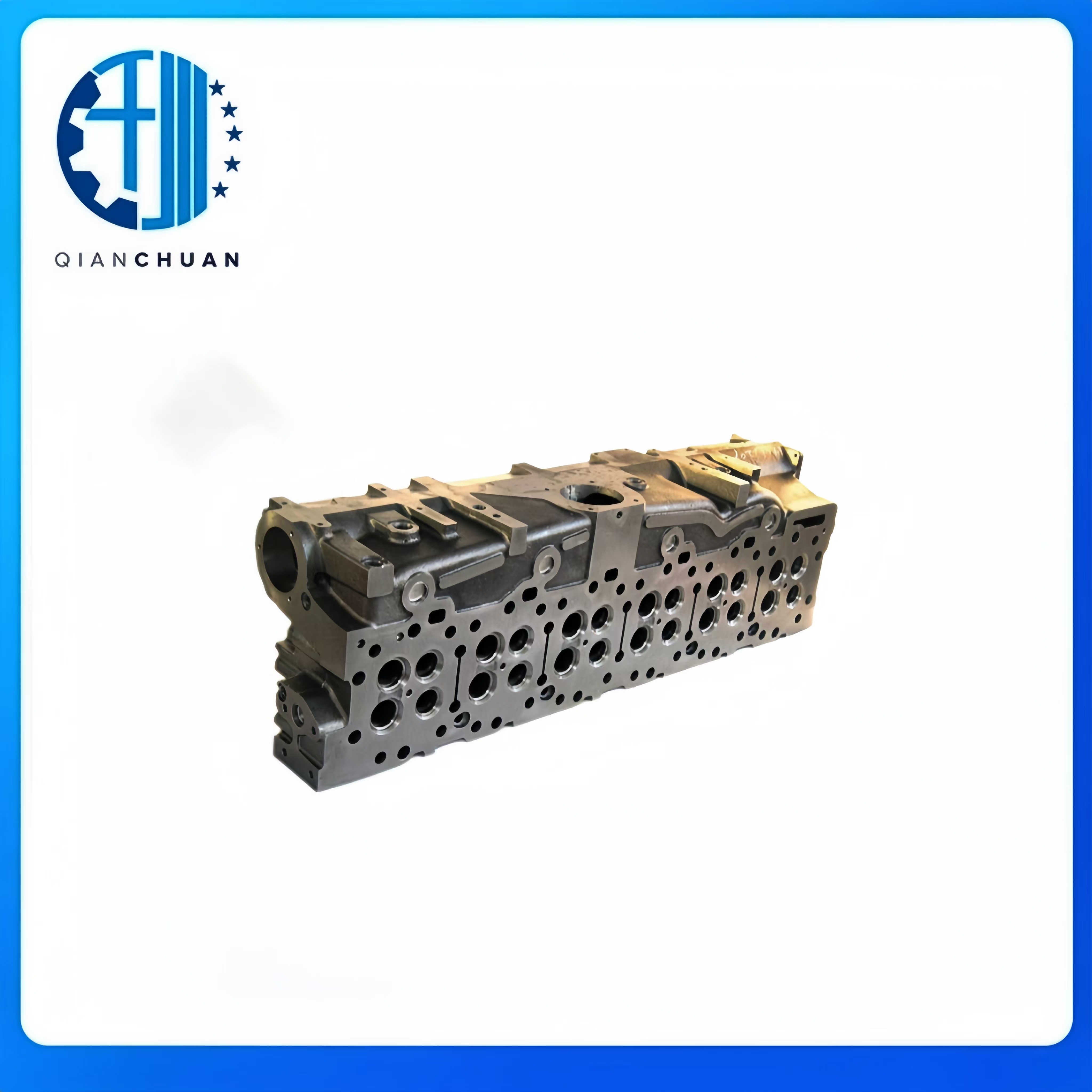 245-4324 головка цилиндра для двигателя Caterpillar 3456 3406C 3406E Погрузчик колес 988G