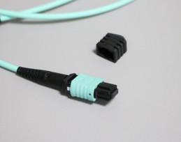 OD3.0mm 8 Core MPO/MTP Female Fiber Optic Patch Cord