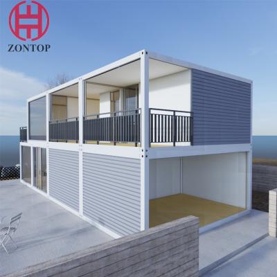China Philippines portable prefab houses movable customized mini modular 2 3 4 Bedroom flat pack prefab container house