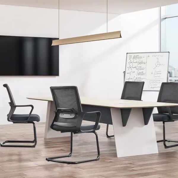 High Back Mesh Swivel Office Staff Chair Meeting Room Sitting Chair