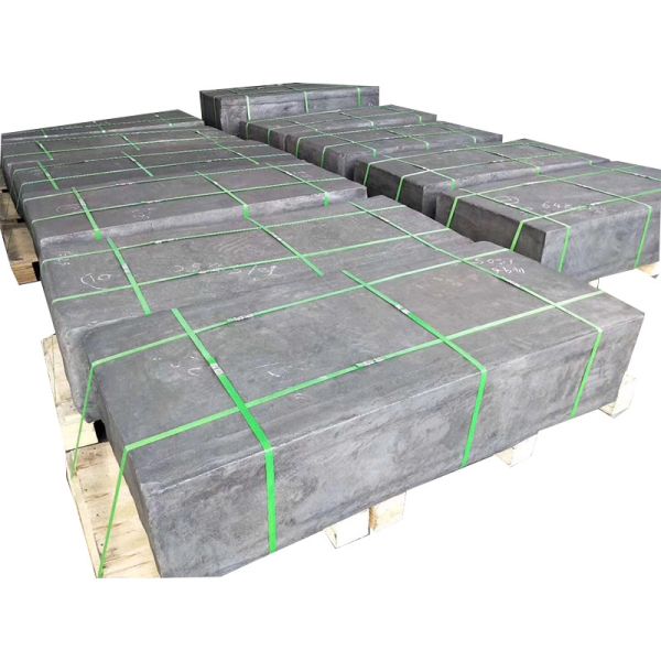 High Pure Graphite Materials Max Grain Size 0.010mm 4mm for Molded Graphite Brick