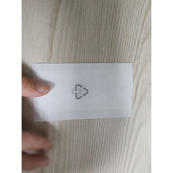 Bolsas de vidrio pequeñas de una sola capa bolsas de vidrio pequeñas blancas para artículos ligeros y mini almacenamiento