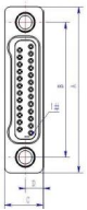 J63A-222-009-261-TH-400 Ultra Miniature Rectangular Electrical Nano Connector