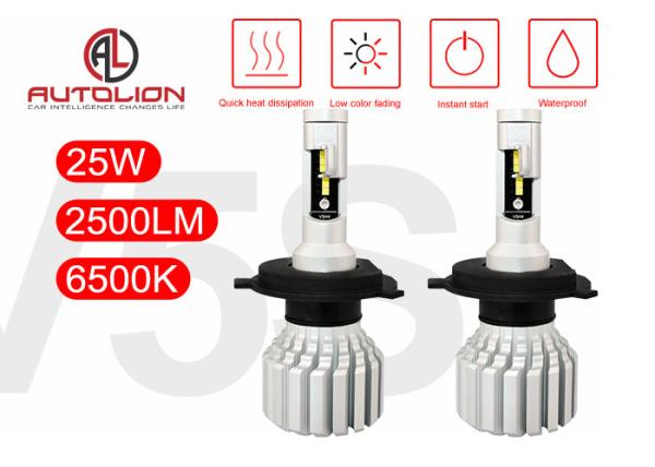 V5S all in onw h7 led headlight top quality h7 led by experienced manufacturer fanless car led headlight