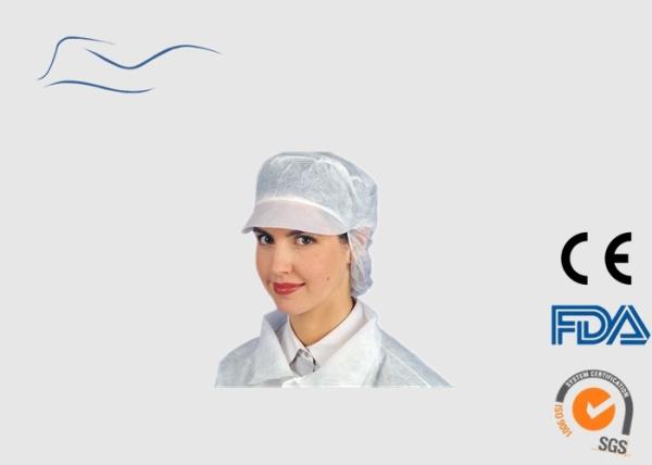 Women Use Disposable Snood Caps Polypropylene Material  ISO Certification