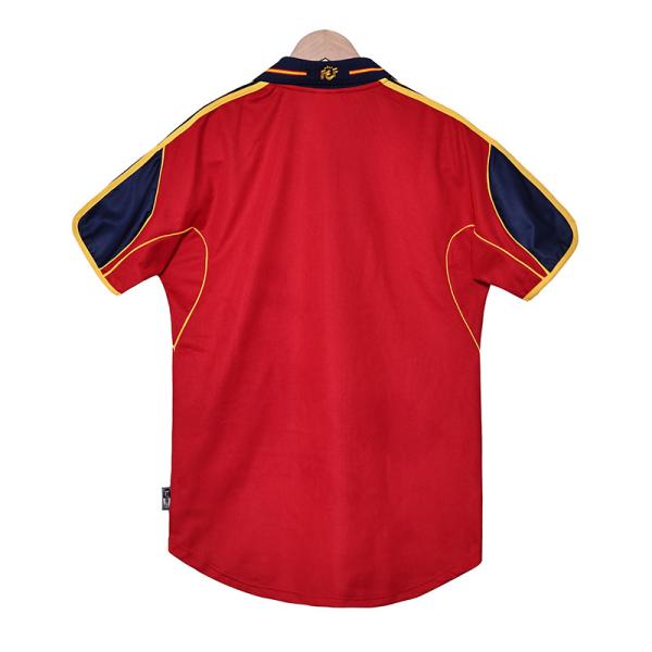 Spain 2000 Retro Home Fan Edition Jersey Pays Tribute to the Golden Age of Matadors