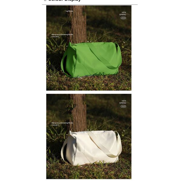 Sympathybag Waterproof Men Gym Bags Foldable Duffel Travel Bag Multiple Color