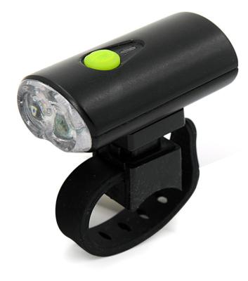 Long Distance Rechargeable Front Bike Light For Night Riding ABS Material