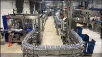 Machine d'étiquetage aux États-Unis pour la ligne de production d'eau embouteillée