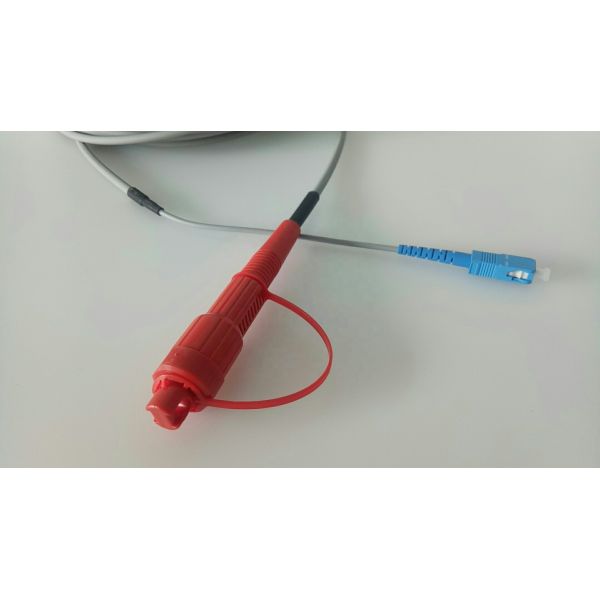 SC/APC гибкого провода 5.0mm кабеля падения FTTH на открытом воздухе Huawei мини круглый