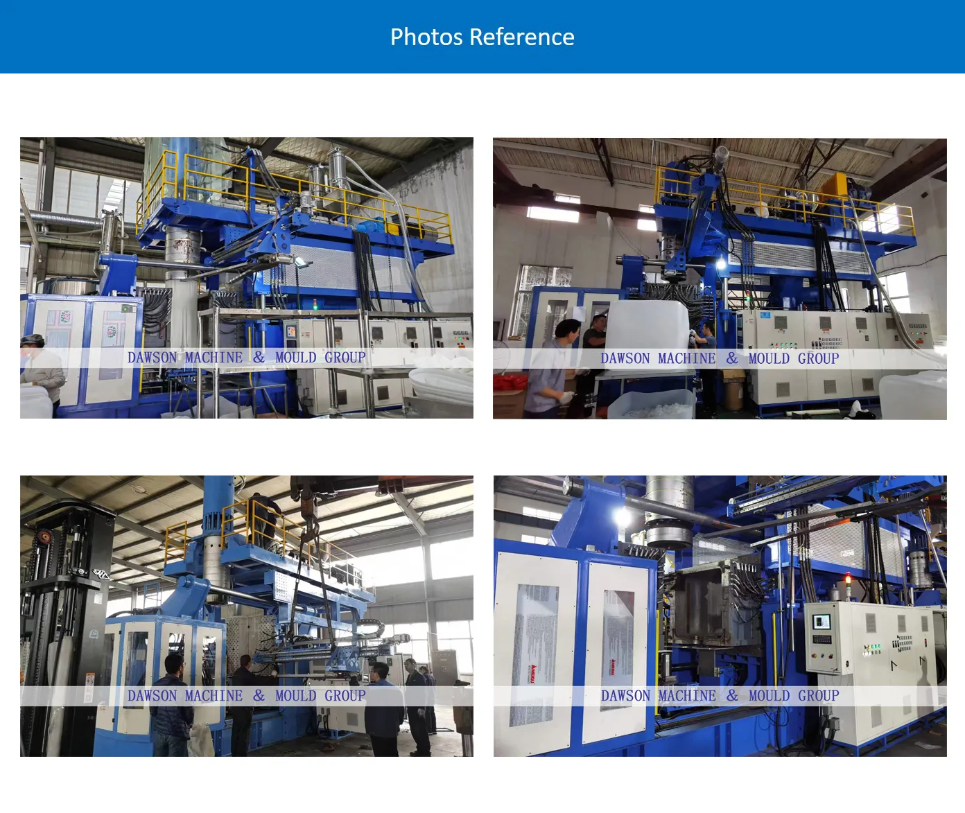 Контейнер танка барабанчика воды IBC машины прессформы 1000L дуновения высокоскоростного штранг-прессования пластиковый