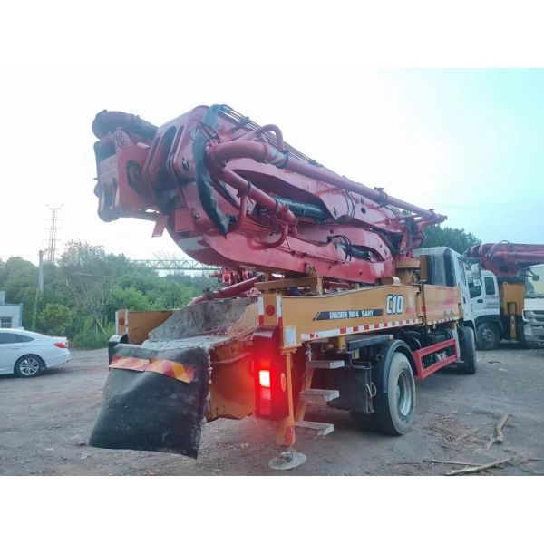 Usado SYM5230THB caminhão de bomba de concreto 39m 2020 ano bom aspecto equipamento pesado