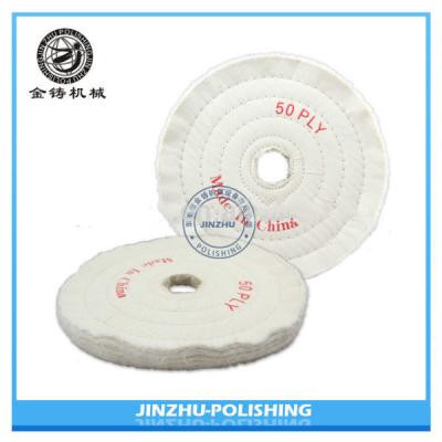 Pearl 4 Inch Cloth Polishing Cloth Buffing Wheel For Stainless Steel Mirror Finishing