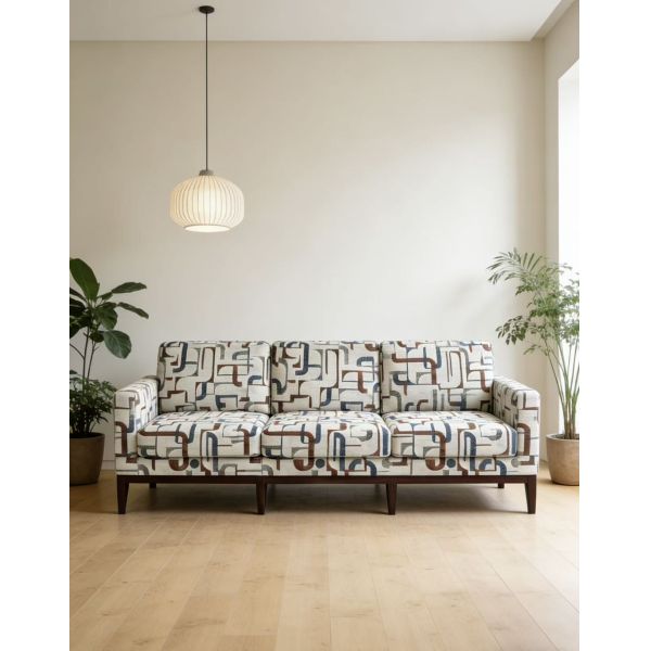 390GSM geometry woven jacquard sofa fabric