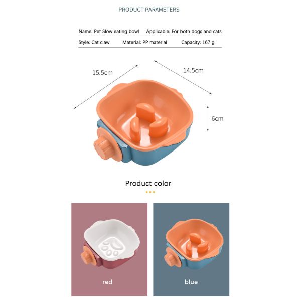 Customizable Rounded Ceramic Pet Bowl For Cats Dogs Sustainable