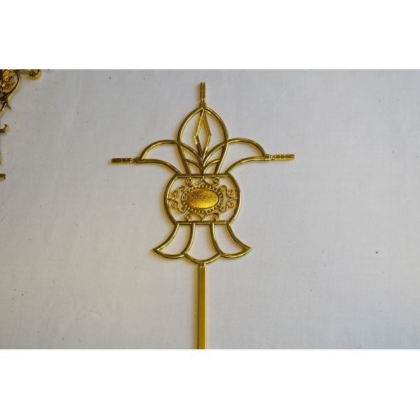 Traditional Design Georgian Bar Flower Double Glazed Window Easy Installation Custom Size Decorative Element