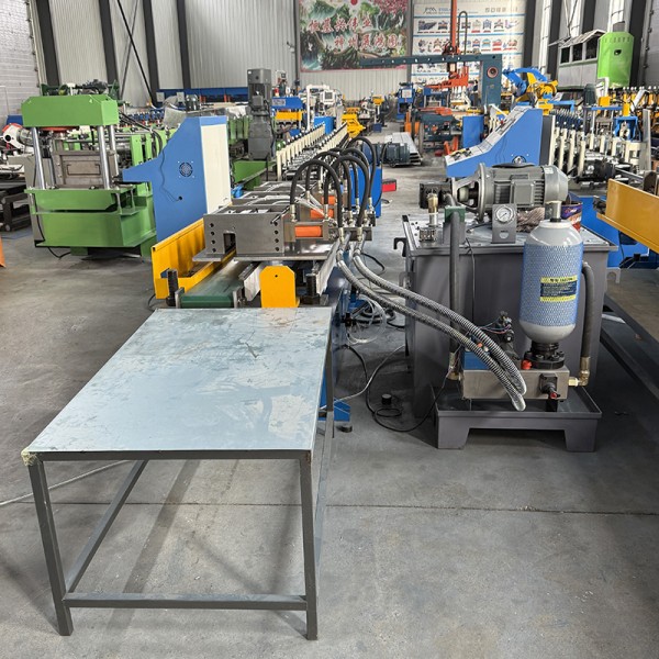 Fast Speed T24X26 Hydraulic Punching Cross Ceiling T Grid Roll Forming Machine
