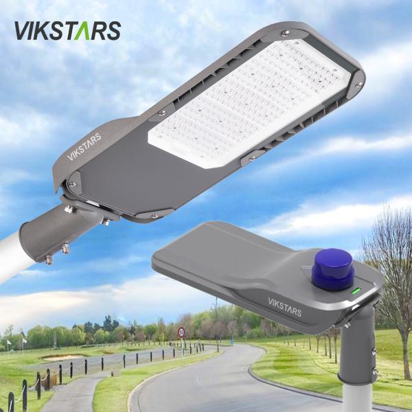 Photocell Led Street Lights 50w 100w 150w 200w With 90 Degree Beam Angle