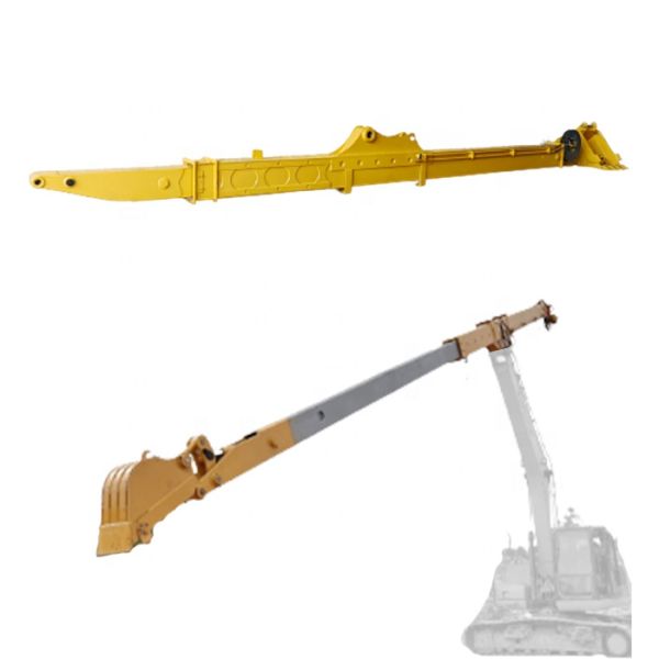High Quality Hydraulic Telescoping Excavator Boom High Reach Demolition Boom for Cat320 PC200 Construction Machinery Parts