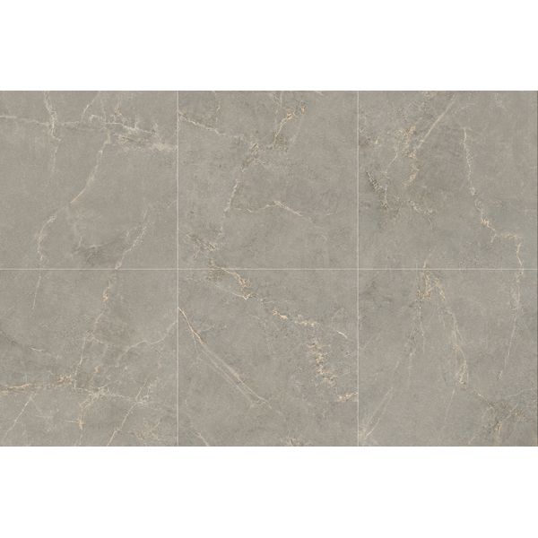 Modern Wear-Resistant Inside Floor 1mx1m Gray Polished Glazed Porcelain Tile For Kitchen and Office