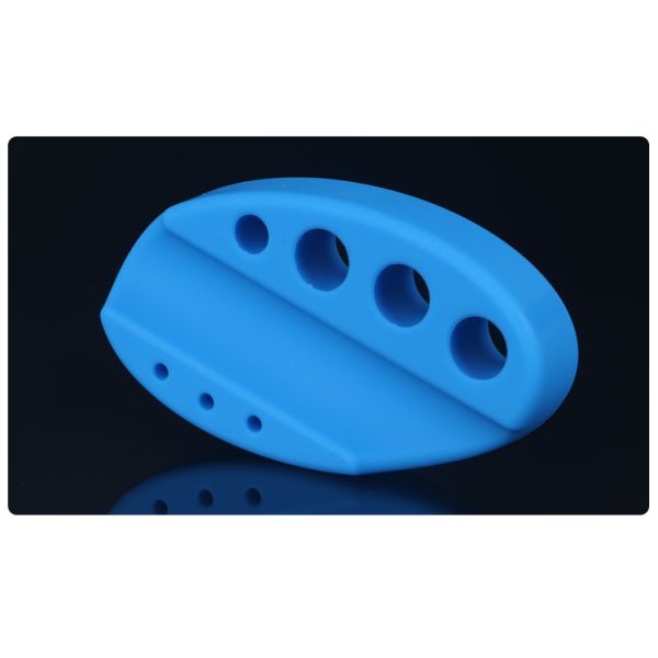 Red Silicone Ink Cup Holder Tattoo Accessories For Permanent Makeup