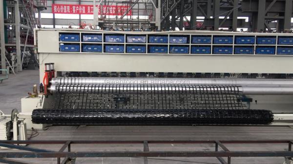 Extruded Polypropylene Biaxial Geogrids 50m Length Geogrids for Various Applications