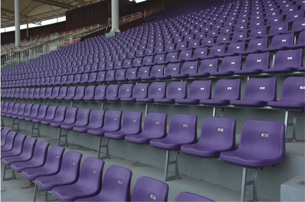Место на открытой трибуне баскетбола средней школы HDPE