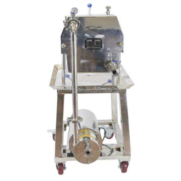 Pressão automática de filtro de aço inoxidável de 10 camadas para cerveja, vinho e óleo
