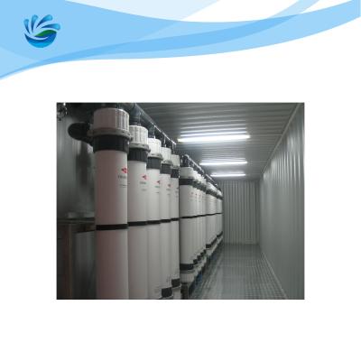 Sistema industrial do Ultrafiltration da água do F do equipamento do tratamento da água 50TPH