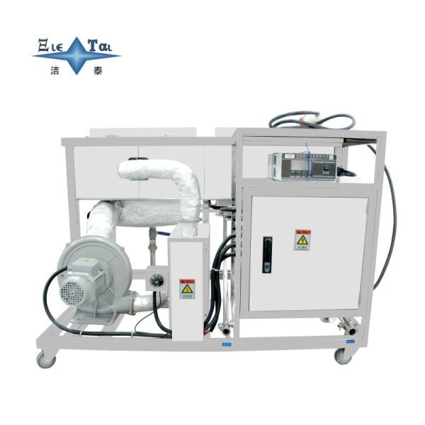 Dual Tank Ultrasonic Cleaner with Hot Air Drying and 45L Capacity for Industrial and Medical Parts