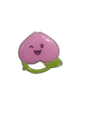 Handheld Food Shaped Teethers Chewing Silicone Toy Non Toxic With Size Is 8*7.3 cm And Weight Is 41 Gram